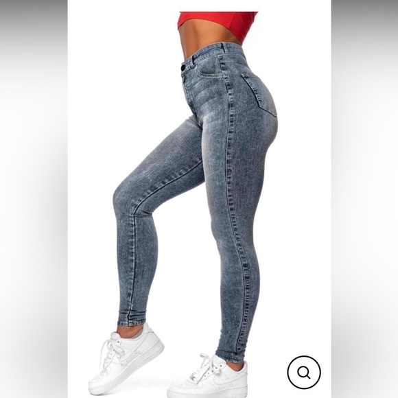 Fitjeans fit jeans NEW small acid wash - Picture 2 of 4